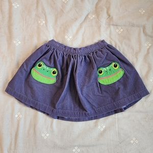 Mini Boden frog skirt